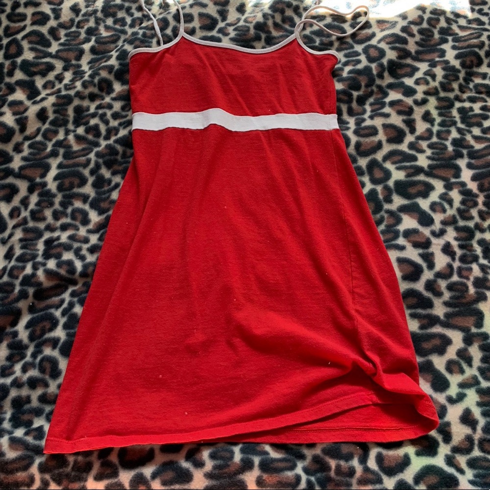 Red Brandy Melville Dress Perfect Condition
